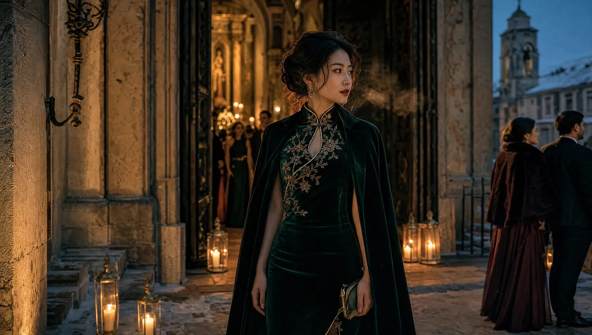 Vestido de Invitada para Boda de Otoño e Invierno
