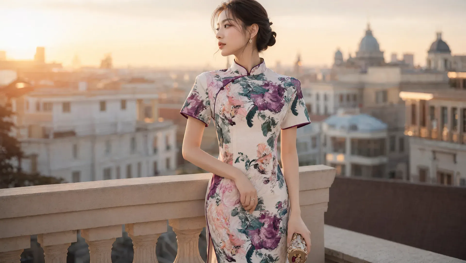 Chengdu Qipao - The Painted Garden - Hero