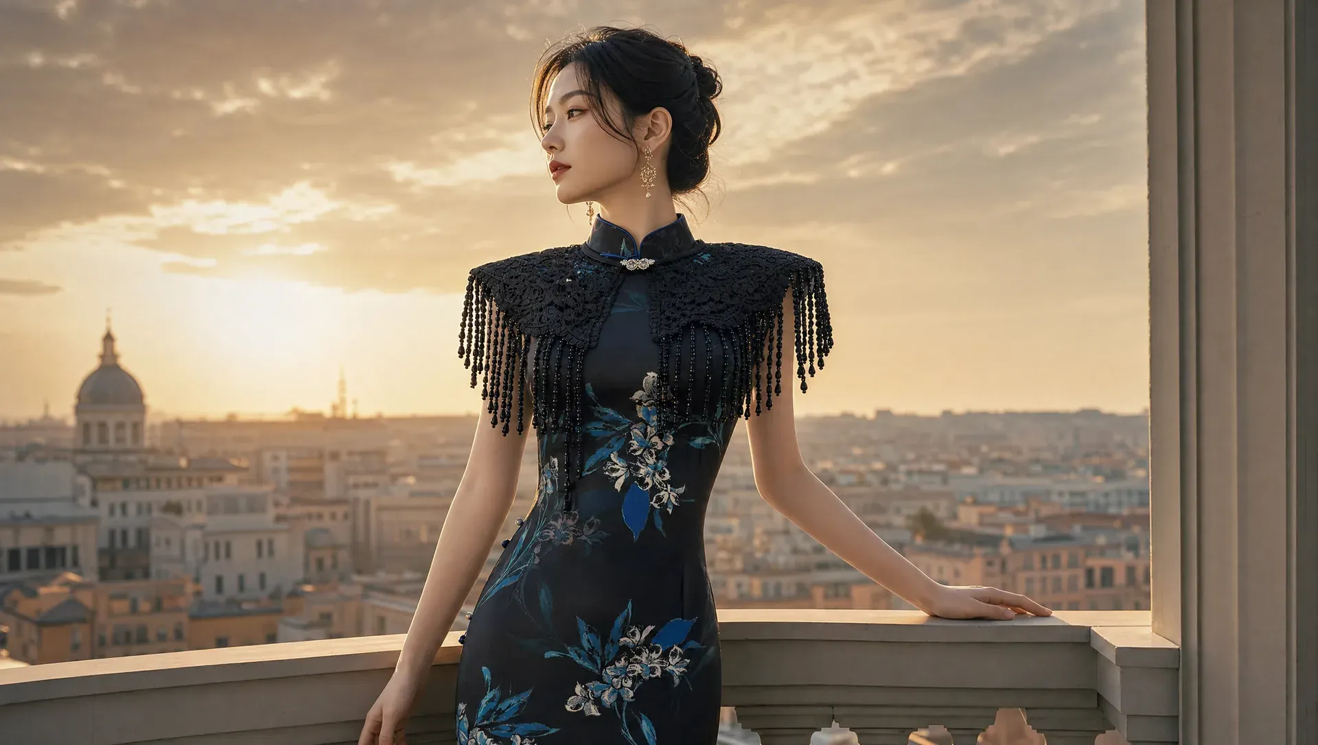 Chengdu Qipao - The Qinghua Noir - Hero