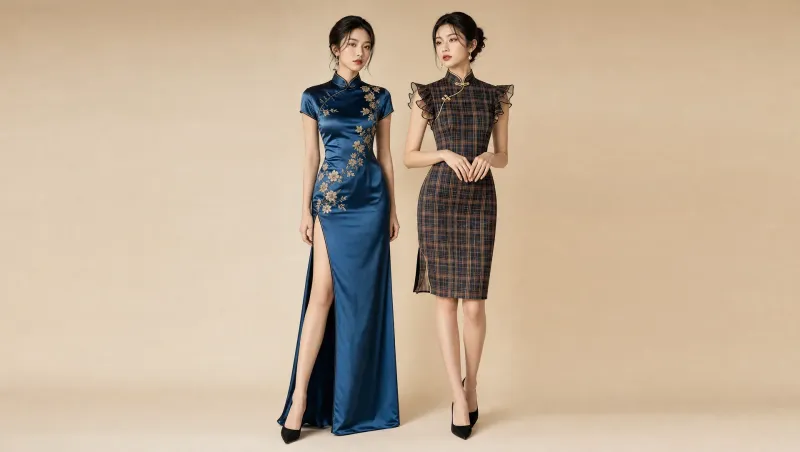 ¿Qipao Largo o Corto? Cómo Elegir Según tu Evento y tu Silueta