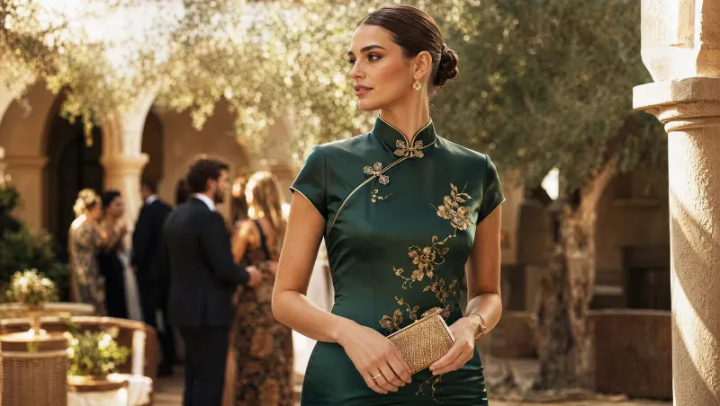 Vestido chino para boda: guía de compra para invitadas